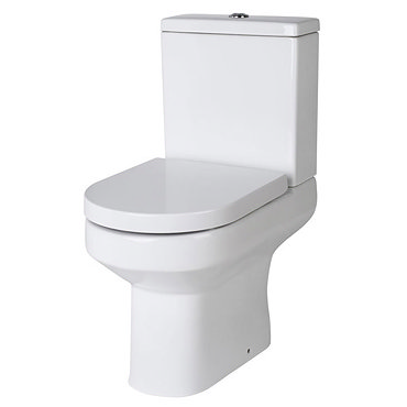 Alpha Close Coupled Toilet & Soft-Close Seat Profile Large Image