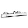 Alpha Round Top Outlet Shower Mixer Bar Valve - Chrome Large Image