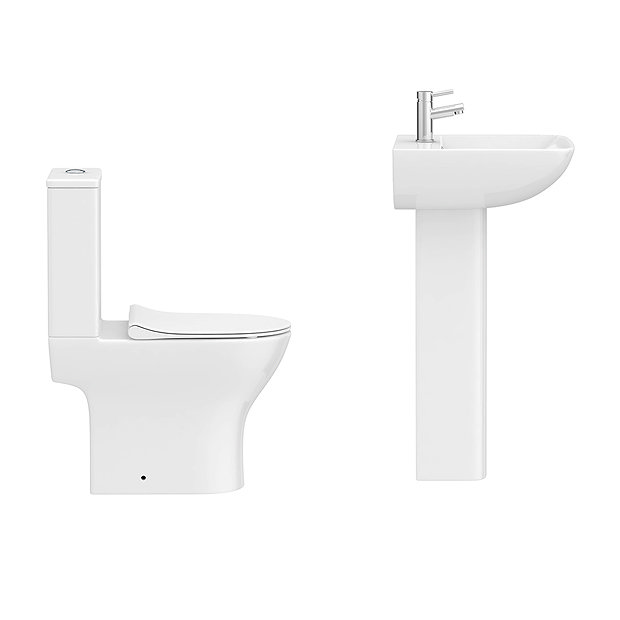 Alps 4Piece Modern Bathroom Suite Victorian Plumbing UK
