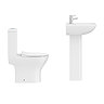 Alps 4-Piece Modern Bathroom Suite  additional Large Image