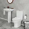 Alps 4-Piece Modern Bathroom Suite Large Image