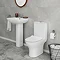 Alps Modern Free Standing Bathroom Suite