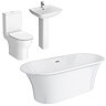 Alps Modern Free Standing Bathroom Suite  Standard Large Image