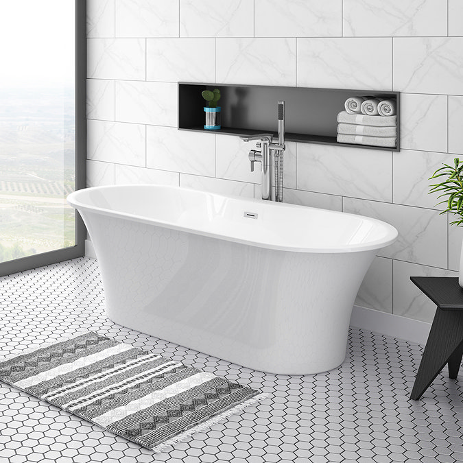 Alps Modern Free Standing Bathroom Suite