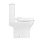 Alps Modern Rimless Short Projection Toilet + Soft Closing Seat  In Bathroom Large Image