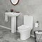 Alps Modern Shower Bath Suite  Standard Large Image