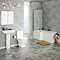 Alps Modern Shower Bath Suite Large Image