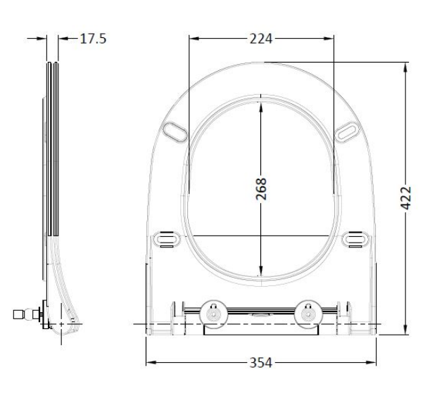 Alps Soft Close Toilet Seat
