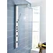 Ultra Thermostatic Shower Panel w/ Shower Spray & Body Jets - AS391 Profile Large Image