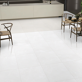 Alverna Light Grey Stone Effect Wall & Floor Tiles - 600 x 600mm