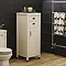 Alverton Ivory 450mm Solid Wood Tallboy Unit - FAV003 Profile Large Image