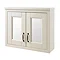 Alverton Ivory 700mm Solid Wood Mirror Cabinet - FAV002 Large Image