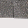 Alvito Dark Brown Stone Effect Rectified Wall and Floor Tiles - 316 x 608mm