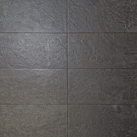 Alvito Dark Brown Stone Effect Rectified Wall and Floor Tiles - 316 x 608mm