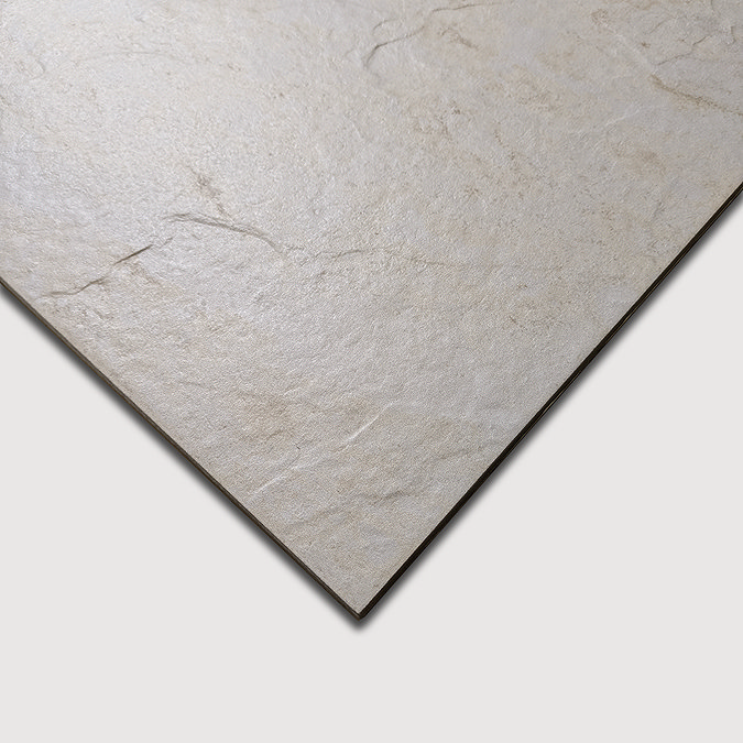 Alvito White Stone Effect Rectified Wall and Floor Tiles - 316 x 608mm