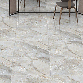 Amadeo Marble Effect Wall & Floor Tiles - 600 x 600mm