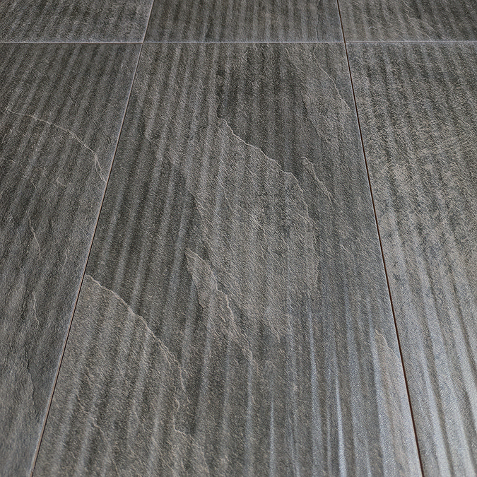 Amador Decor Anthracite Slate Effect Wall Tiles - 250 x 500mm