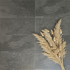 Amador Decor Anthracite Slate Effect Wall Tiles - 250 x 500mm