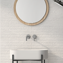 Amador Decor Beige Slate Effect Wall Tiles - 250 x 500mm