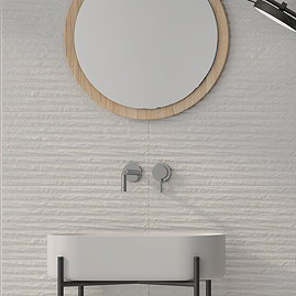 Amador Decor Beige Slate Effect Wall Tiles