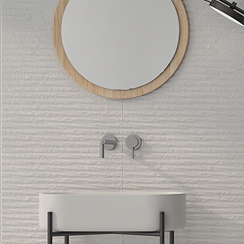 Amador Decor Beige Slate Effect Wall Tiles