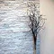 Amaro White Quartz Stone Cladding Panels - 400 x 100mm Profile Large Image