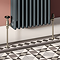 Chatsworth Traditional Satin Nickel Thermostatic Radiator Valve - Energy Saving
