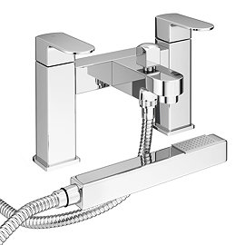 Amos Modern Bath Shower Mixer inc Shower Kit Large Image