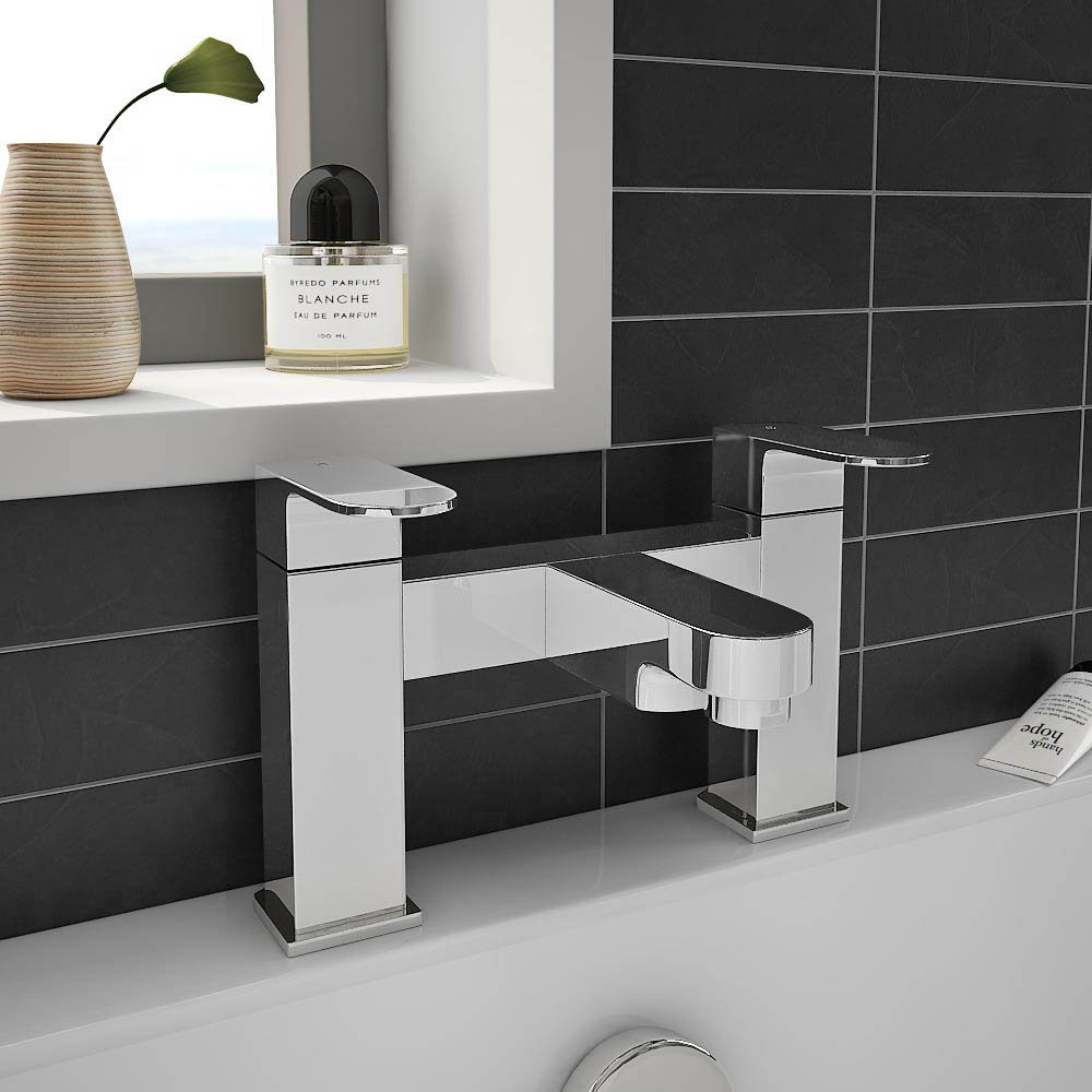 Amos Modern Tap Package (Bath + Basin Tap) Victorian Plumbing UK