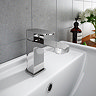 Amos Mono Basin Mixer Tap + Click Clack Waste  Standard Large Image