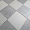 Andola Chequered Grey Stone Effect Wall Tiles - 250 x 500mm