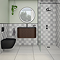 Andola Chequered Grey Stone Effect Wall Tiles - 250 x 500mm