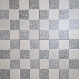 Andola Chequered Grey Stone Effect Wall Tiles - 250 x 500mm