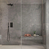 Andrada Dark Grey Stone Effect Wall and Floor Tiles - 900 x 900mm