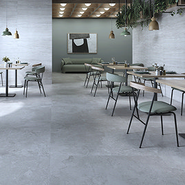 Andrada Light Grey Stone Effect Wall and Floor Tiles - 900 x 900mm