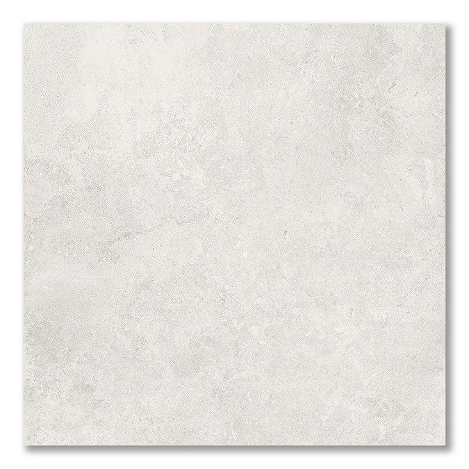 Andrada White Stone Effect Wall and Floor Tiles - 900 x 900mm