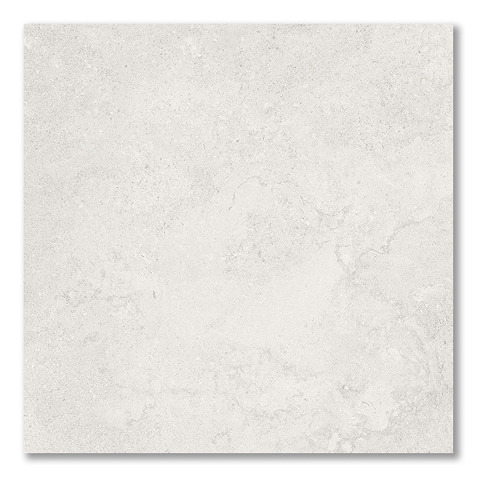 Andrada White Stone Effect Wall and Floor Tiles - 900 x 900mm