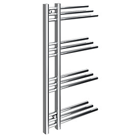 Angelo Designer Heated Towel Rail W500 x H900mm - Chrome Large Image