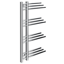 Angelo Designer Heated Towel Rail W500 x H900mm - Chrome Large Image