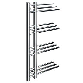 Angelo Designer Heated Towel Rail W500 x H900mm - Chrome Large Image