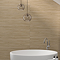 Antero Slatted Wood Effect Wall Tiles - 300 x 600mm