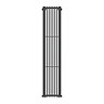 Anthracite Corner Vertical Column Aluminium Radiator 1800 x 315mm