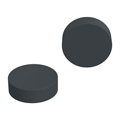 Anthracite Radiator Cover Caps