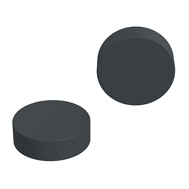Anthracite Radiator Cover Caps
