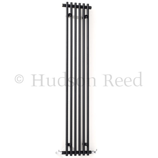 Hudson Reed Strand Vertical Designer Radiator - Anthracite - HLA46 Large Image