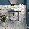 Antonio Blue Terrazzo Effect Wall & Floor Tiles - 200 x 200mm