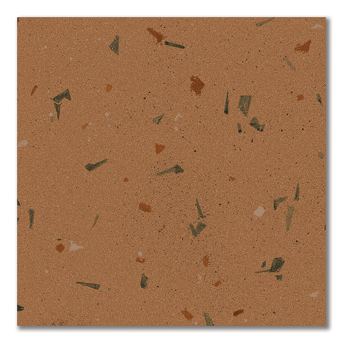 Antonio Terracotta Terrazzo Effect Wall & Floor Tiles - 200 x 200mm
