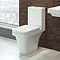 Anzio Designer Square Comfort Height Toilet + Soft Close Seat Profile Large Image