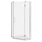 Apollo 1100x1100mm Frameless Diamond Enclosure (Inc. Tray + Waste)  Profile Large Image