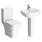 Apollo 4-Piece Modern Bathroom Suite Profile Large Image